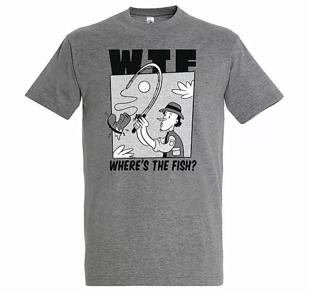 Youth Designz T-Shirt "WTF Where´s The Fish?" Herren Shirt mit trendigem Fr günstig online kaufen