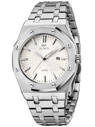 S&T Design Quarzuhr Herrenuhr Armbanduhr Edelstahl günstig online kaufen