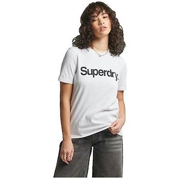 Superdry  T-Shirt T-shirt  Core Logo blanc günstig online kaufen
