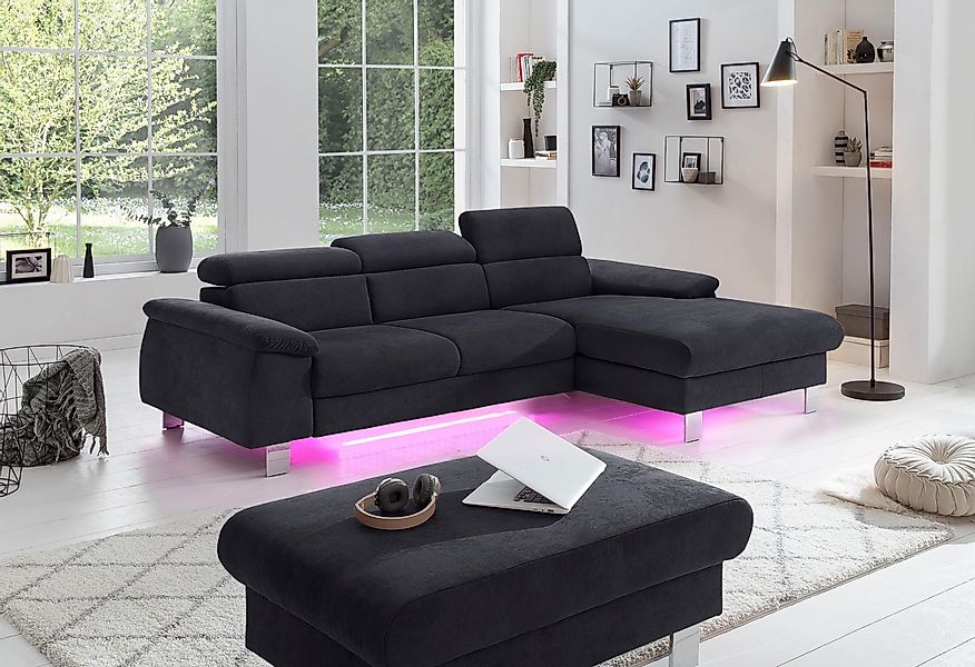 COTTA Polstergarnitur Komaris L-Form, (Set), Set günstig online kaufen