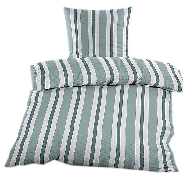 Casa Colori Bettwäsche Seersucker 135x200 Reißverschluss günstig online kaufen