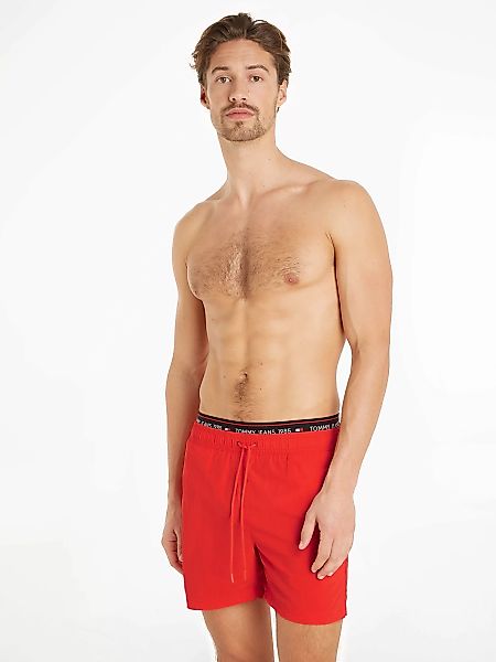 Tommy Hilfiger Swimwear Badeshorts "DW SF MEDIUM DRAWSTRING", mit Logostick günstig online kaufen