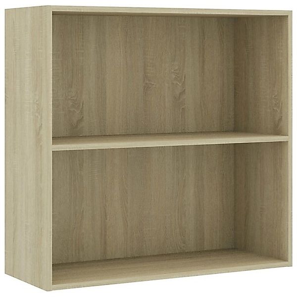 vidaXL Bücherregal Bücherregal Sonoma-Eiche 80x30x76,5 cm Holzwerkstoff günstig online kaufen