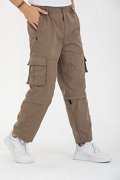 Kendindza Collection Cargohose Herren Zipp Off Cargohose Dehnbund Arbeit Ho günstig online kaufen