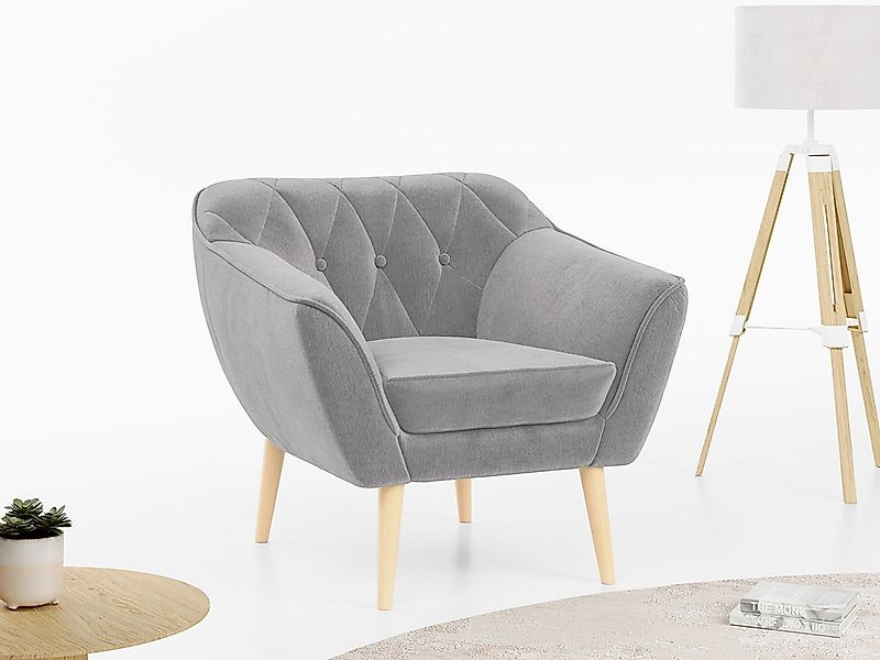 MKS MÖBEL Sofa PIRS 1 Sitzer, Set, 1-Sitzer Sessel, Skandinavischer Stil, G günstig online kaufen