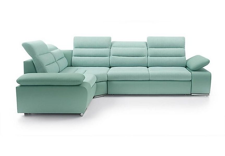 JVmoebel Ecksofa Ecksofa Wohnlandschaft Couch Polster Eckgarnitur Sofa Lede günstig online kaufen