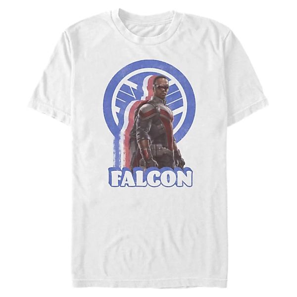Marvel - The Falcon and the Winter Soldier - Falcon Distressed - Männer T-S günstig online kaufen