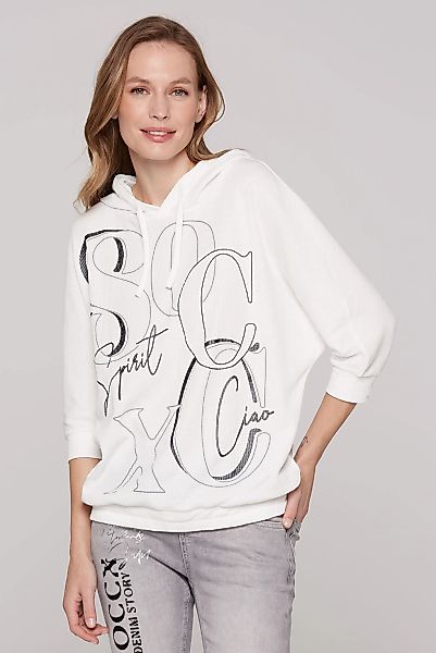 SOCCX Kapuzensweatshirt, mit Baumwolle günstig online kaufen
