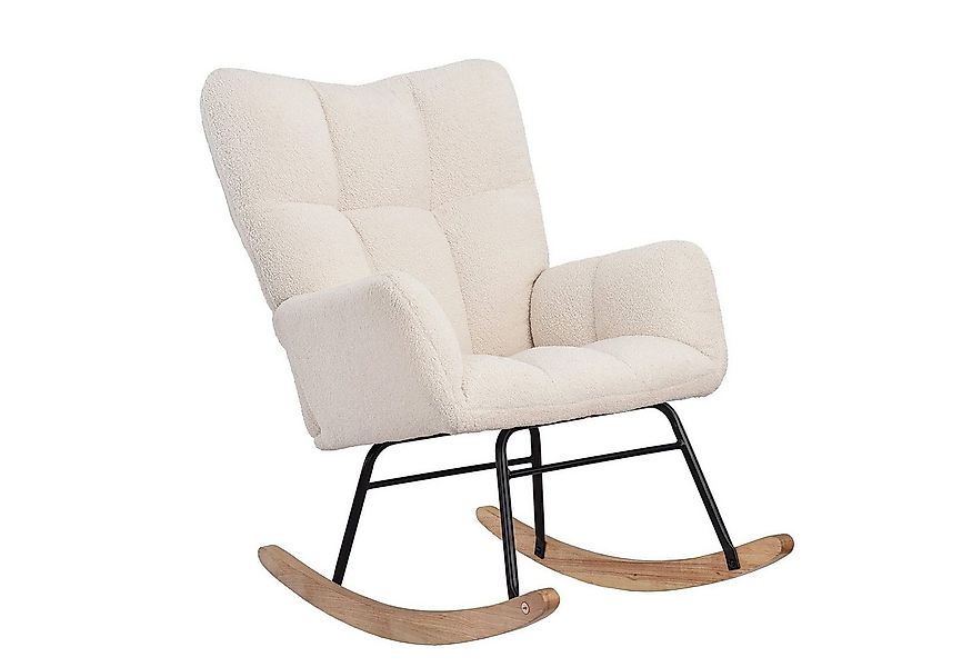 SEEZSSA Schaukelstuhl Schaukelstuhl Stillsessel Relaxsessel Schaukelsessel günstig online kaufen