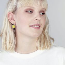 ALEXASCHA Paar Ohrhänger Geometrische Ohrringe Edelstahl günstig online kaufen