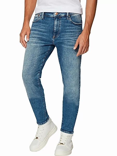 Mavi Herren Jeans Chris - Tapered Fit - Blau - Dark Random Ultra Move günstig online kaufen