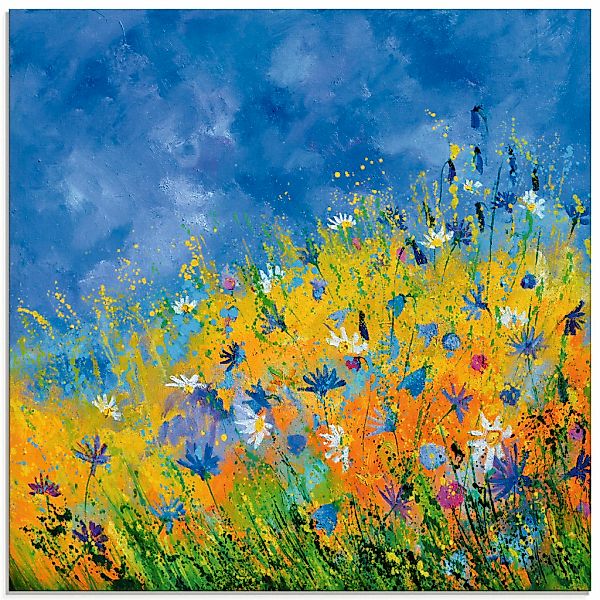 Artland Glasbild "Wildblumen", Blumenwiese, (1 St.), in verschiedenen Größe günstig online kaufen