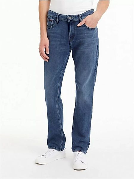 Tommy Jeans Straight-Jeans RYAN RGLR STRGHT mit Tommy Jeans Stitching am Mü günstig online kaufen