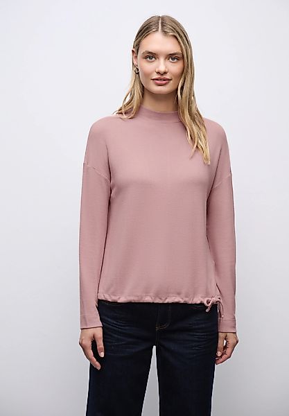 STREET ONE Langarmshirt aus strecthigem Viskosematerial günstig online kaufen