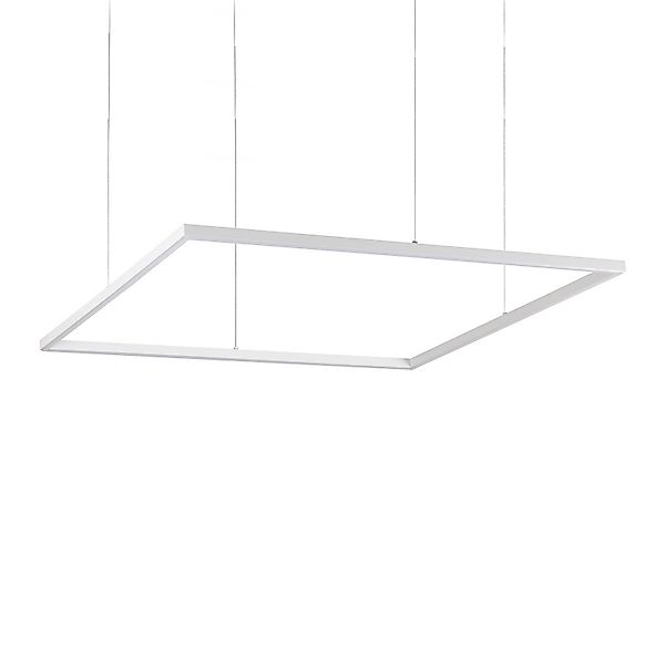 Ideal Lux LED-Hängelampe Oracle Slim 90 x 90 cm weiß 3.000 K günstig online kaufen