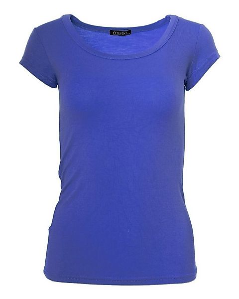 Muse T-Shirt Basic Kurzarm T-Shirt Skinny Fit 1001 günstig online kaufen