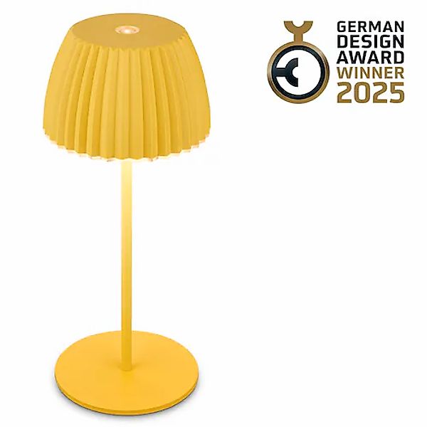 Briloner Leuchten LED Tischleuchte »Akku LED Tischleuchte, mini, gelb« günstig online kaufen