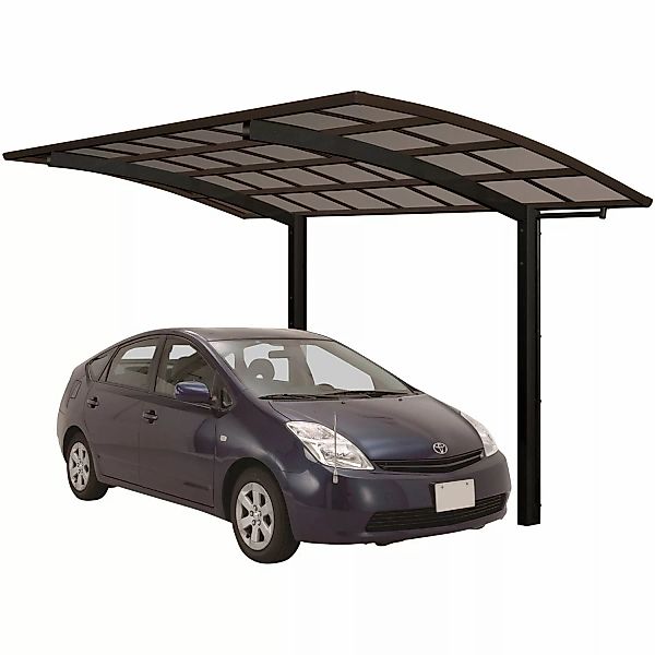 Ximax Alu Einzelcarport Portoforte Typ 80 Schwarz XS 241 x 556cm Sonderfert günstig online kaufen