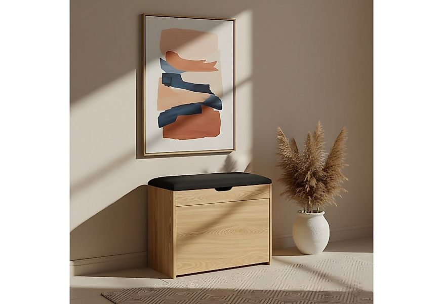 BOXIMO Schuhschrank Schuhschrank mit Sitzfläche und ausziehbaren Regalen SC günstig online kaufen