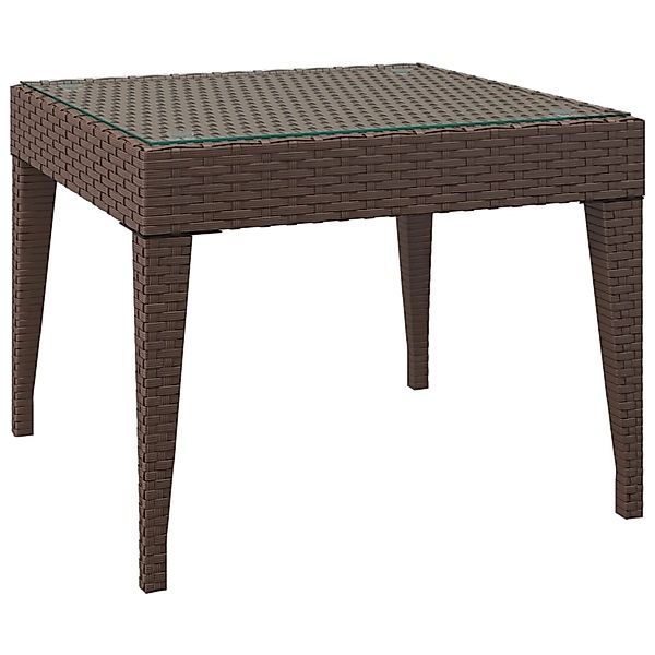 vidaXL Beistelltisch Beistelltisch Braun 50x50x38 cm günstig online kaufen