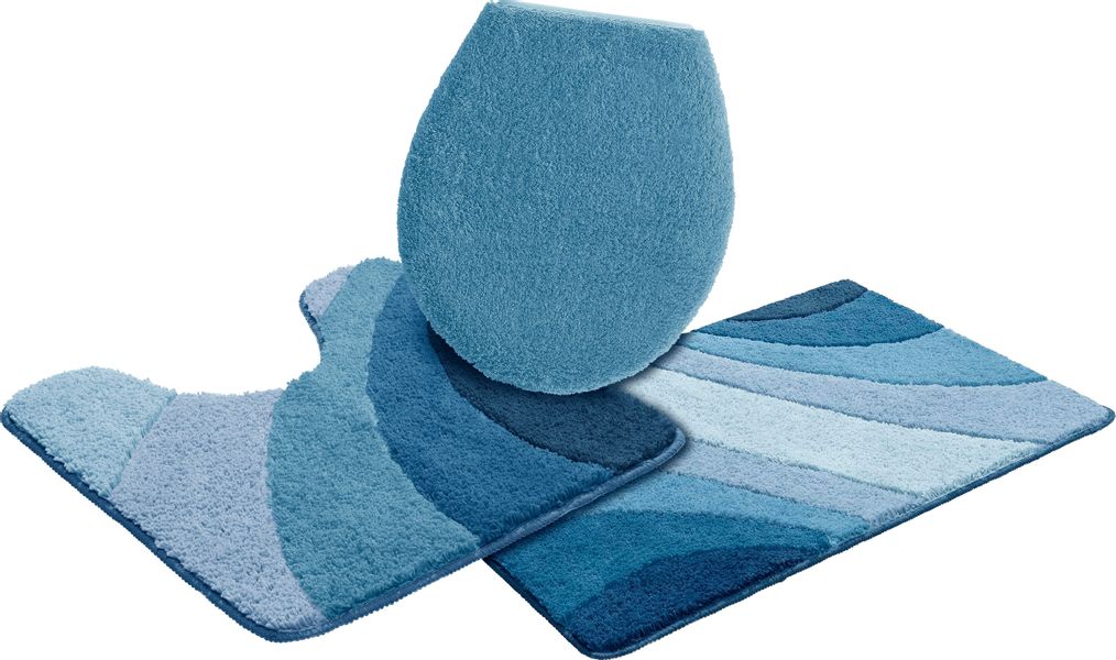 my home Badematte "Josie, Badvorleger, Badezimmer Teppich" Höhe 20 mm rutsc günstig online kaufen