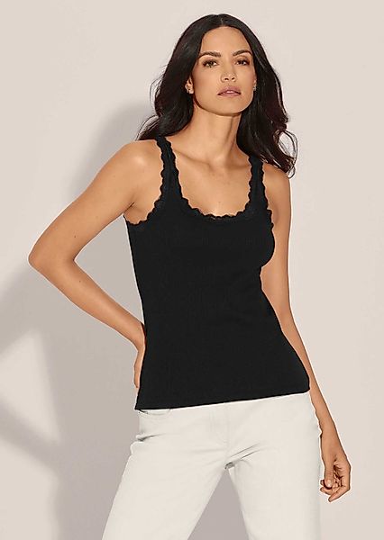 MADELEINE Shirttop Ärmelloses Top mit Spitze günstig online kaufen