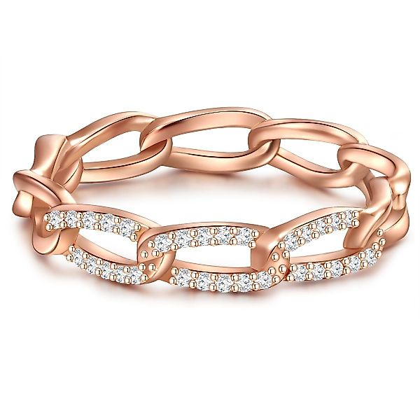Glanzstücke München Silberring rosegold, aus Sterling günstig online kaufen