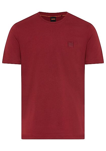 BOSS ORANGE T-Shirt Tales mit BOSS Stickerei auf der Brust günstig online kaufen