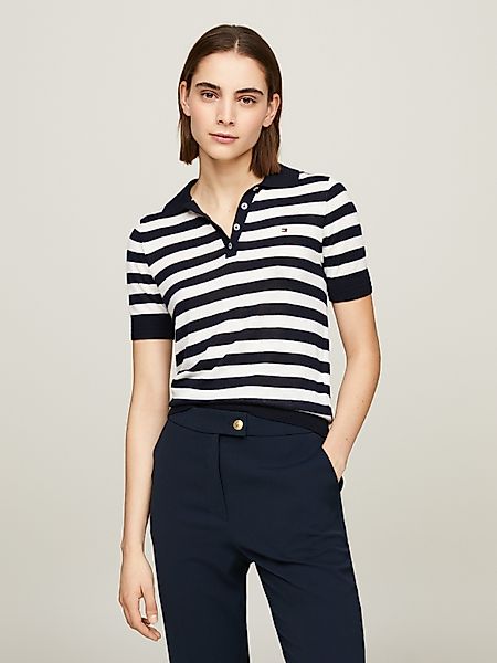Tommy Hilfiger Polokragenpullover BUTTON POLO SS günstig online kaufen