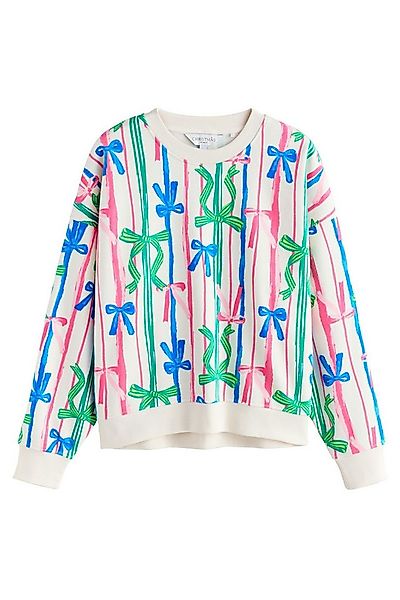 Next Sweater Rundhals-Sweatshirt mit weihnachtlichem Print (1-tlg) günstig online kaufen