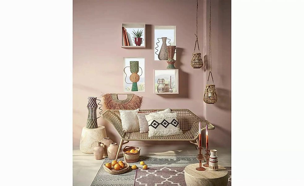 HOME STORY Vase   ¦ braun ¦ Steinzeug ¦ Maße (cm): H: 27,5  Ø: 17.5 Accesso günstig online kaufen