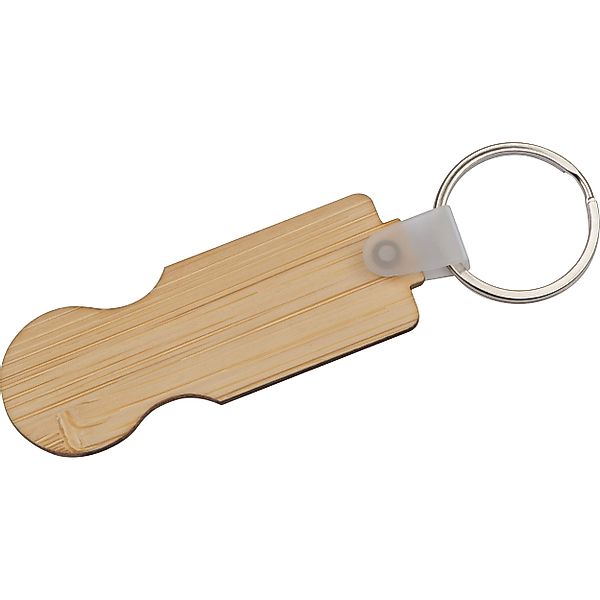 Easy Gifts Schlüsselanhänger Schlüsselanhänger aus Bambus günstig online kaufen