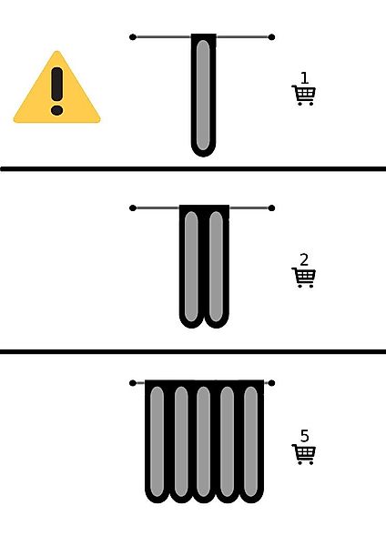 Gardinen Kranzusch Scheibengardine Kringel, Stangendurchzug, transparent, günstig online kaufen