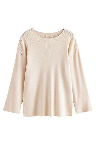 LAURA ASHLEY Strickpullover Laura Ashley Gerippter Lounge-Pullover (1-tlg) günstig online kaufen