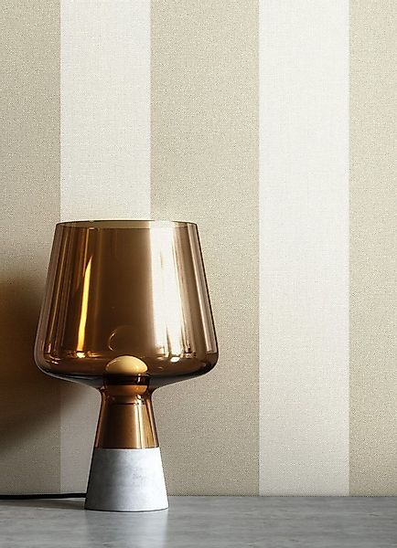 Newroom Vliestapete Fadia Beige Tapete Streifentapete Streifen,Linien,Texti günstig online kaufen