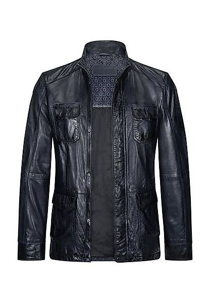 Milestone Lederjacke MS-Jose längere Herren Fieldjacket günstig online kaufen