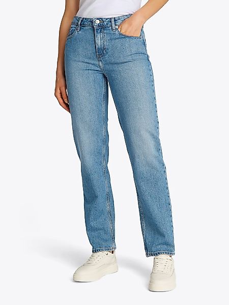 Tommy Hilfiger Straight-Jeans "CLASSIC STRAIGHT RW ECRU", mit Logo-Badge, i günstig online kaufen