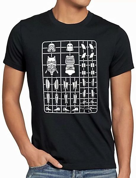 style3 T-Shirt Stormtrooper Bausatz star krieg wars imperium der sterne vad günstig online kaufen