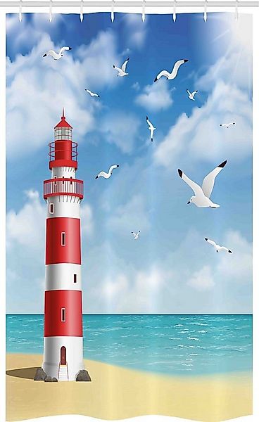 Abakuhaus Duschvorhang Badezimmer Deko Set aus Stoff mit Haken Breite 120 c günstig online kaufen