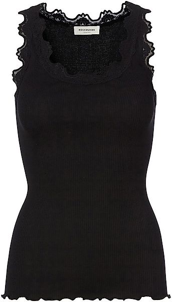 rosemunde Tanktop Babette Silk Top Vintage-Spitzenbesatz, breite Träger, fe günstig online kaufen