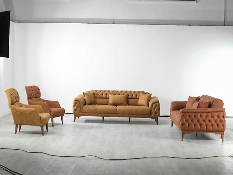 BENEDO MÖBEL Polstergarnitur Venedig Sofa Set günstig online kaufen