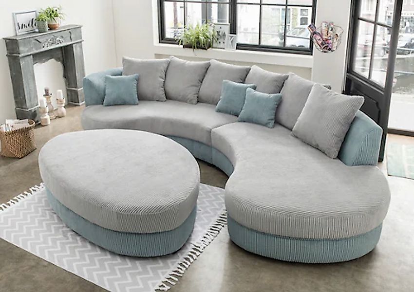 INOSIGN Ecksofa »Limoncello organische Formensprache, OTTOs Choice, L-Form« günstig online kaufen