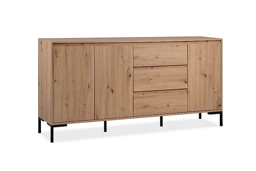 Finori Sideboard in Dekor Artisan Oak (BxHxT: 170x87x40 cm) günstig online kaufen