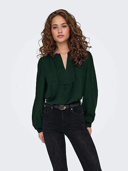 JDY Langarmbluse "JDYRACHEL LIFE L/S PINTUCK TOP WVN NOOS", im romantischen günstig online kaufen