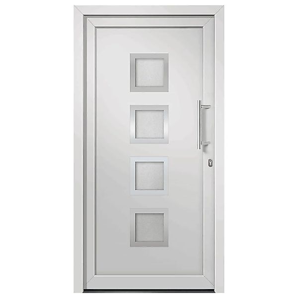 vidaXL Haustür Weiß 98x208 cm 279184 günstig online kaufen