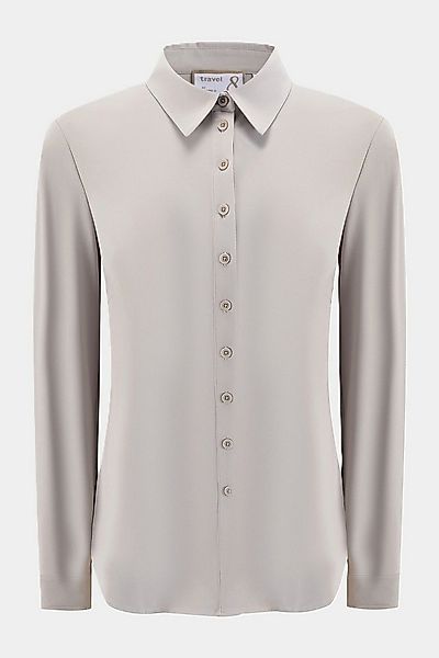 Travel 8 Blusenshirt Damen Fitted Travel Bluse Sand – Knitterarm & Formstab günstig online kaufen