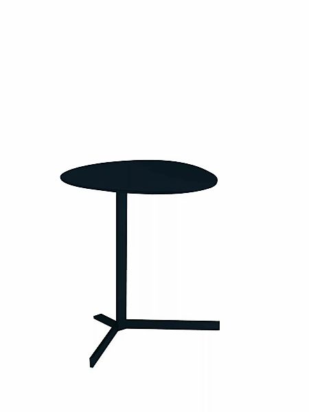 Birdy Kiesel Beistelltisch oval nachtblau H: 45cm günstig online kaufen