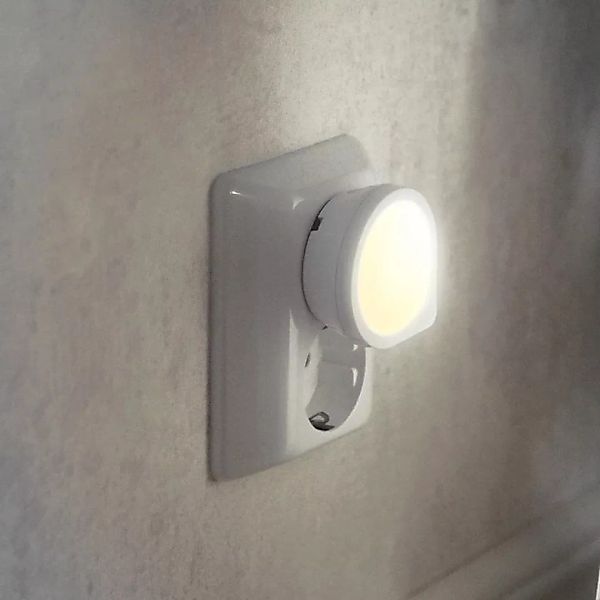 LED Nachtlicht Functional in Weiß 0,3W 4lm mit Dämmerungssensor günstig online kaufen