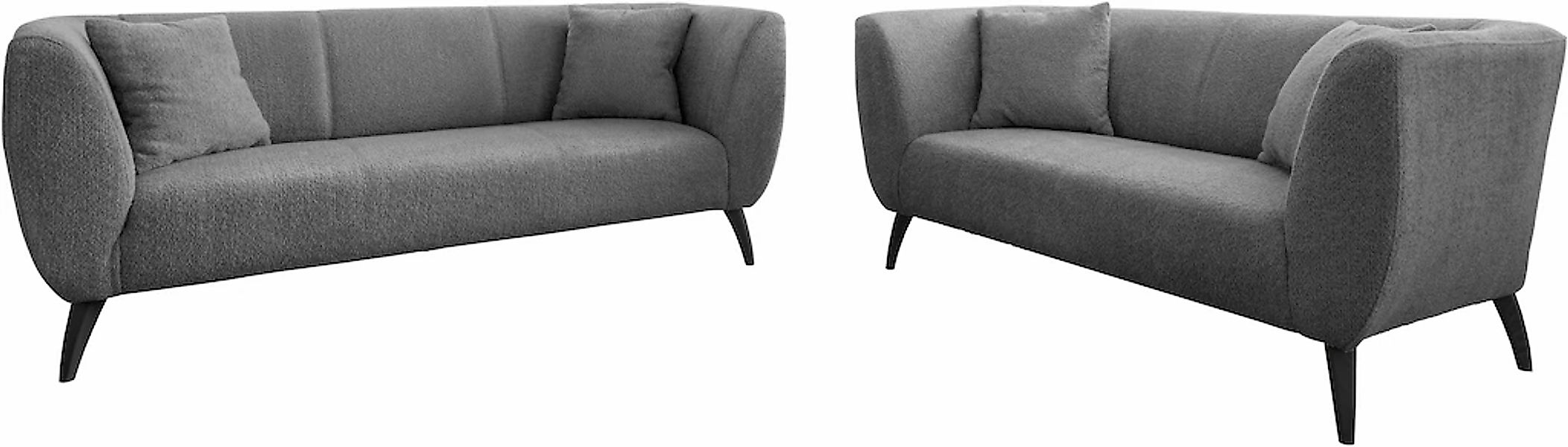 Home affaire Polstergarnitur "Colori" Set, 3-Sitzer und 2-Sitzer, 2 Stk. tl günstig online kaufen