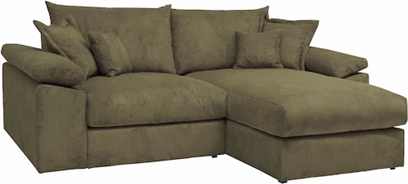 Home affaire Ecksofa »Soft&Cosy XL L-Form, B: 246 cm« günstig online kaufen